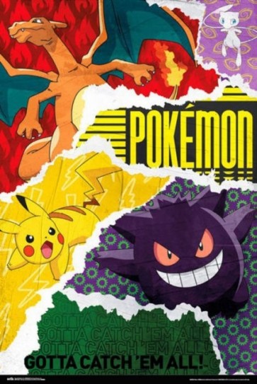Plakāts Pokémon: Gotta Catch 'em All! (91.5x61)