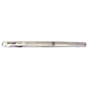 Pildspalva-rolleris 0.7 mm Jell Zone Pastel balta