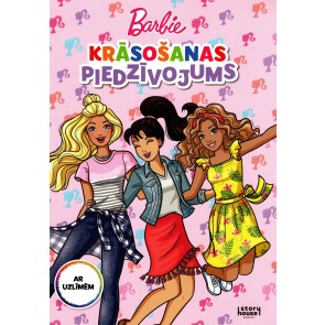 Barbie: Krāsošanas piedzīvojums. Ar uzlīmēm