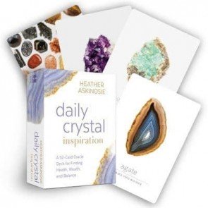 Daily Crystal Inspiration (grāmata un 52 kārtis)