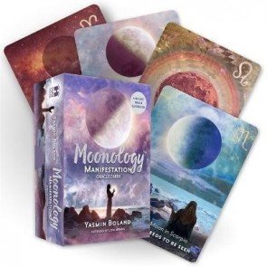 Moonology Manifestation Oracle (grāmata un 48 kārtis)