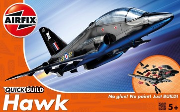 Konstruktors Airfix Quick Build lidmašīna Hawk