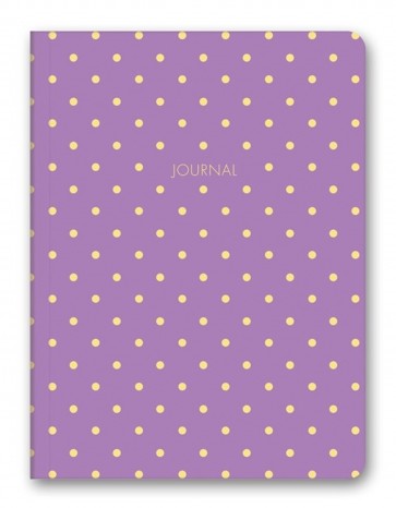 Piezīmju grāmata 20*14 cm 64 lapas līniju Shine elastīgos vākos violeta