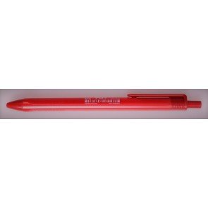 Lodīšu pildspalva 0.5 mm automātiskā TR1 trīsšķautņu sarkana