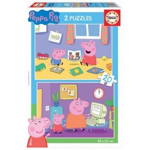 Puzle 2x20 Peppa Pig