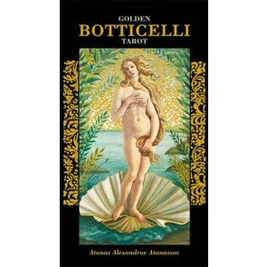 Golden Botticelli Tarot deck (78 kārtis)