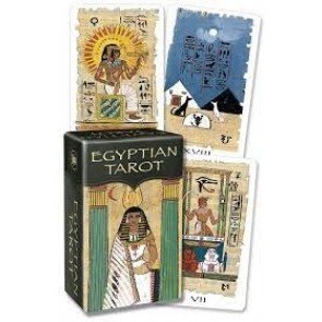 Egyptian mini Tarot deck (78 kārtis)