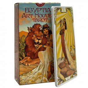 Egyptian Art Nouveau Tarot deck (78 kārtis)