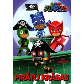 PJ Masks: Pirātu krāsas. Ar uzlīmēm