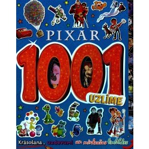 Disney Pixar: 1001 uzlīme. Krāsošana, uzdevumi un mirdzošas līmbildes