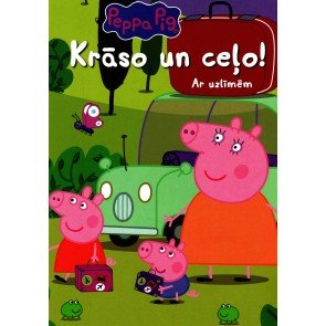 Peppa Pig: Krāso un ceļo! Ar uzlīmēm