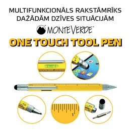 MONTEVERDE TOOL PEN -multi-functional pen for different life situations